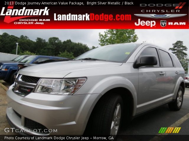 2013 Dodge Journey American Value Package in Bright Silver Metallic