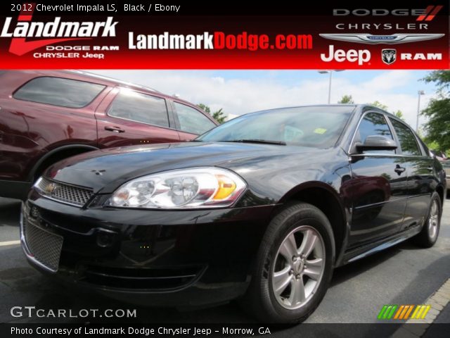 2012 Chevrolet Impala LS in Black