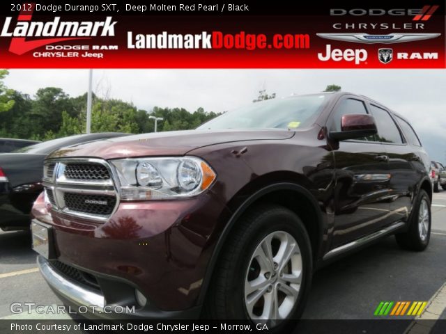 2012 Dodge Durango SXT in Deep Molten Red Pearl