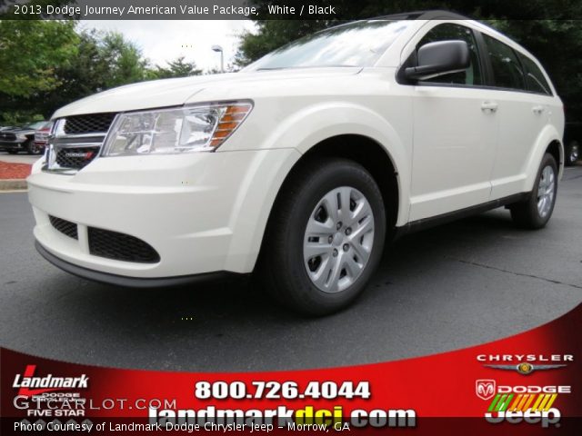 2013 Dodge Journey American Value Package in White
