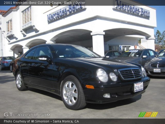 2001 Mercedes-Benz CLK 320 Coupe in Black