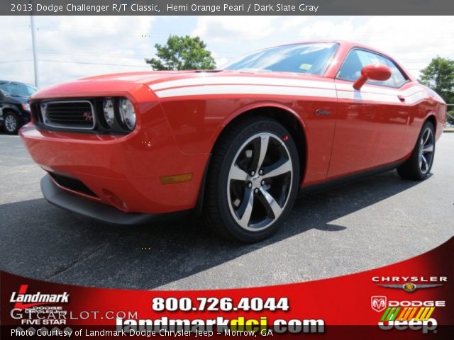 2013 Dodge Challenger R/T Classic in Hemi Orange Pearl