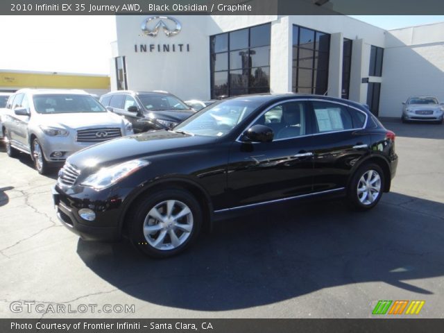 2010 Infiniti EX 35 Journey AWD in Black Obsidian