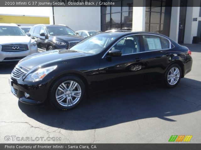 2010 Infiniti G 37 Journey Sedan in Obsidian Black