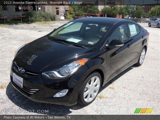 2013 Hyundai Elantra Limited in Midnight Black