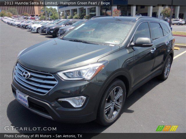 2013 Hyundai Santa Fe Limited in Hampton Green Pearl
