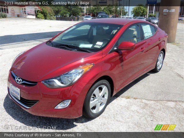 2013 Hyundai Elantra GLS in Sparkling Ruby