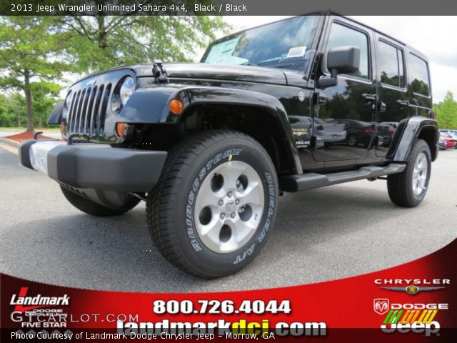 2013 Jeep Wrangler Unlimited Sahara 4x4 in Black