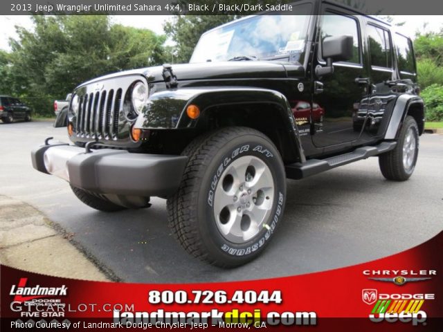 2013 Jeep Wrangler Unlimited Sahara 4x4 in Black