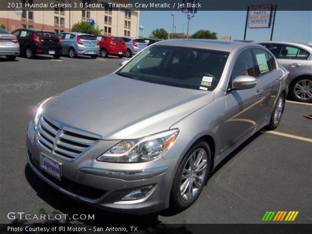 2013 Hyundai Genesis 3.8 Sedan in Titanium Gray Metallic