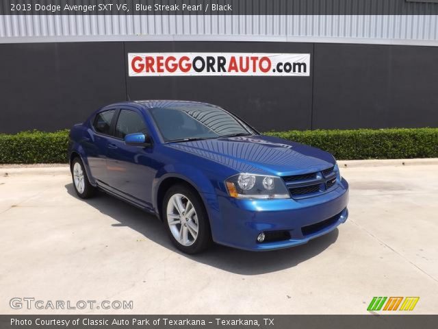 2013 Dodge Avenger SXT V6 in Blue Streak Pearl