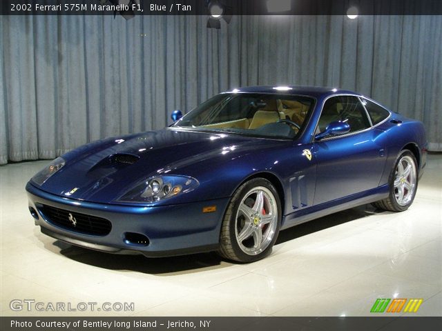 2002 Ferrari 575M Maranello F1 in Blue