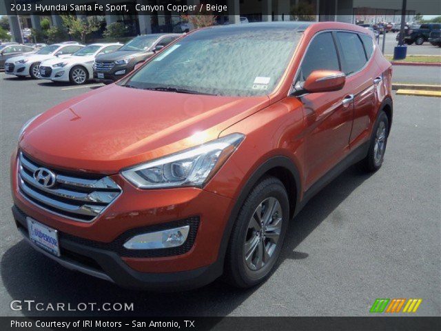 2013 Hyundai Santa Fe Sport in Canyon Copper