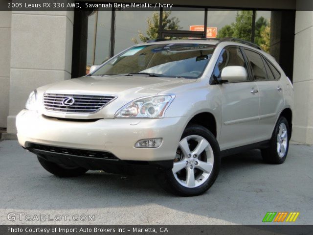 2005 Lexus RX 330 AWD in Savannah Beige Metallic