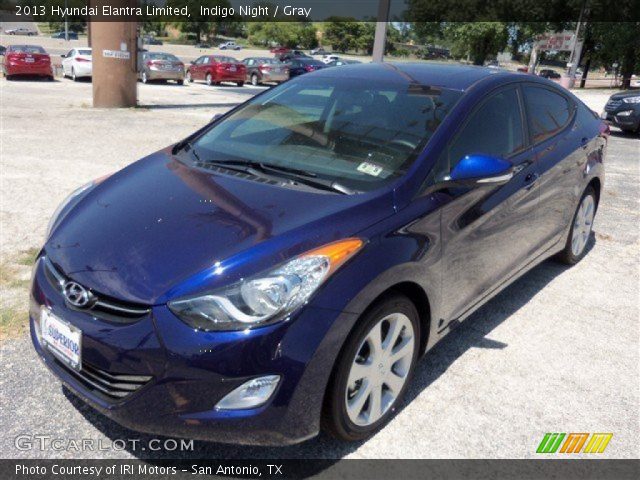 2013 Hyundai Elantra Limited in Indigo Night
