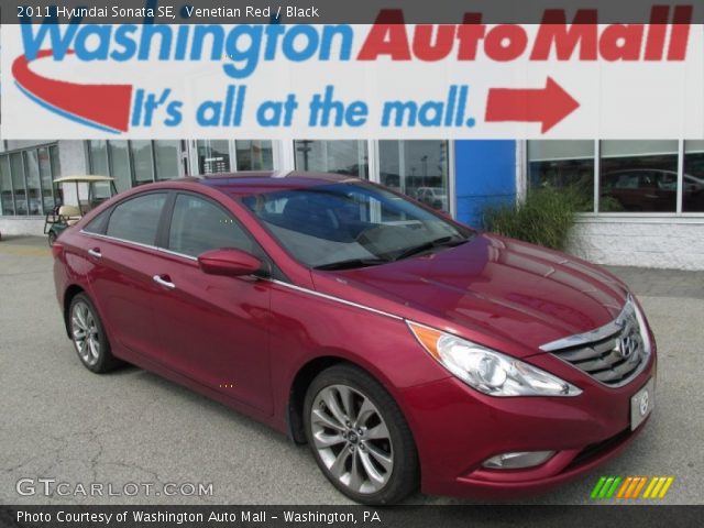 2011 Hyundai Sonata SE in Venetian Red