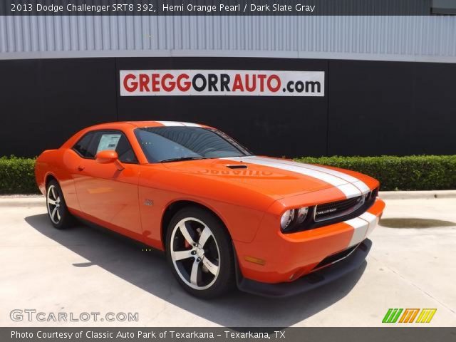 2013 Dodge Challenger SRT8 392 in Hemi Orange Pearl