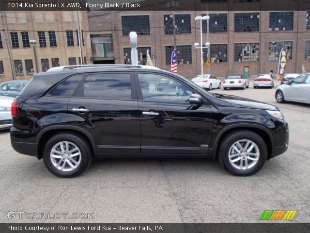 2014 Kia Sorento LX AWD in Ebony Black