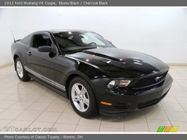 2011 Ford Mustang V6 Coupe in Ebony Black