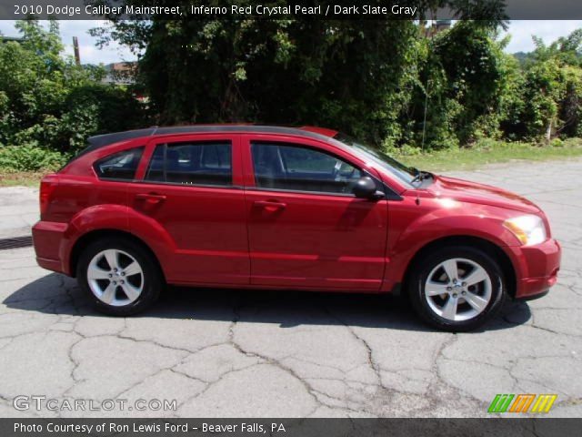 2010 Dodge Caliber Mainstreet in Inferno Red Crystal Pearl