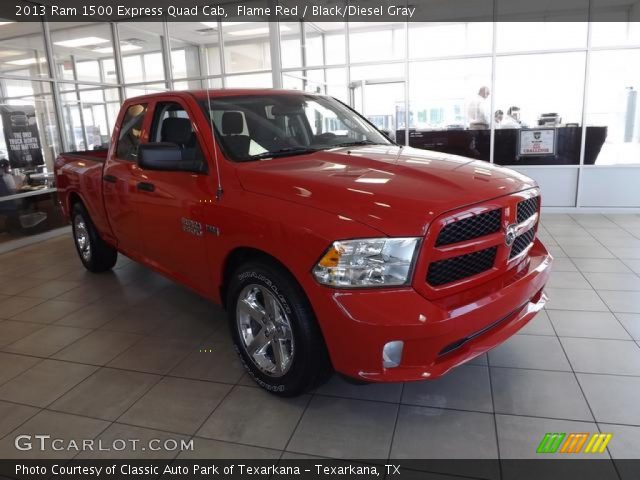 2013 Ram 1500 Express Quad Cab in Flame Red