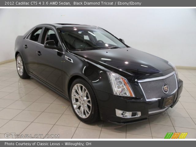 2012 Cadillac CTS 4 3.6 AWD Sedan in Black Diamond Tricoat