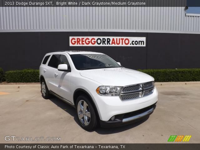 2013 Dodge Durango SXT in Bright White