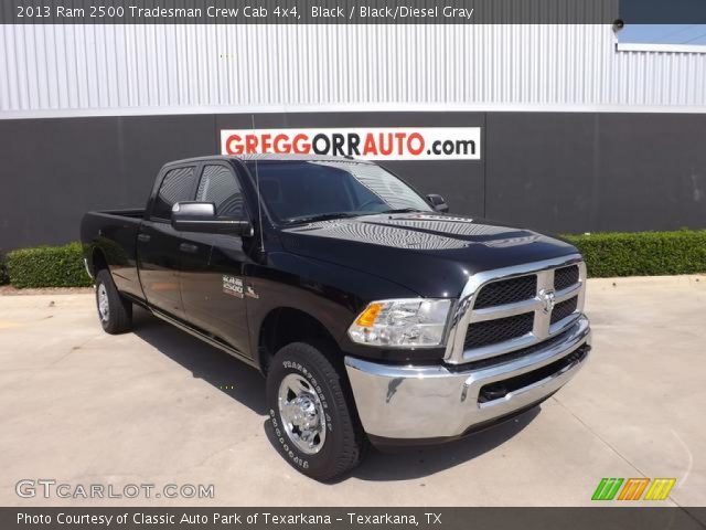 2013 Ram 2500 Tradesman Crew Cab 4x4 in Black