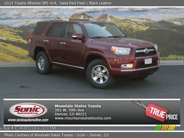 2013 Toyota 4Runner SR5 4x4 in Salsa Red Pearl