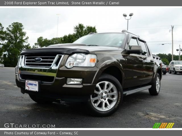 2008 Ford Explorer Sport Trac Limited in Stone Green Metallic