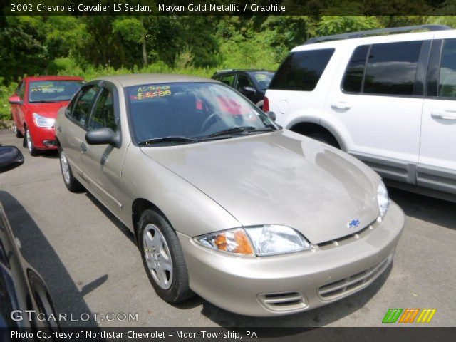 2002 Chevrolet Cavalier LS Sedan in Mayan Gold Metallic