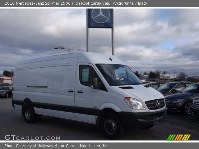 2010 Mercedes-Benz Sprinter 2500 High Roof Cargo Van in Arctic White