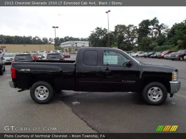 2013 Chevrolet Silverado 1500 LT Extended Cab 4x4 in Black