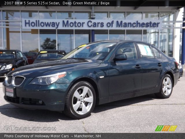 2007 BMW 5 Series 525xi Sedan in Deep Green Metallic