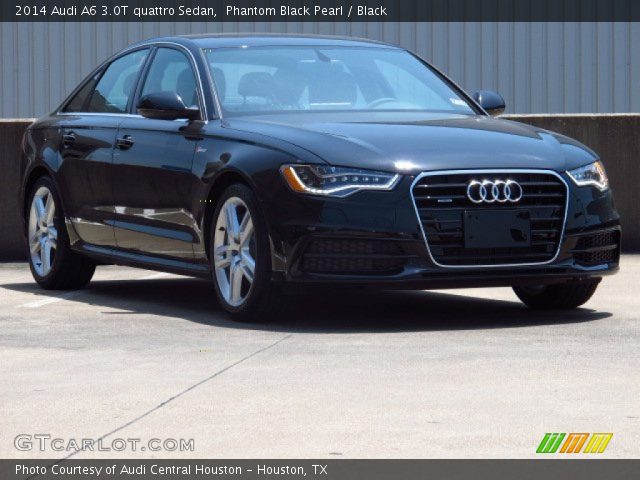 2014 Audi A6 3.0T quattro Sedan in Phantom Black Pearl