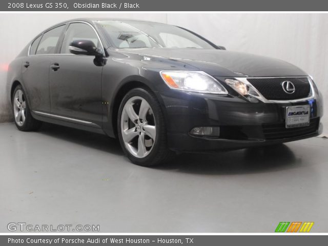 2008 Lexus GS 350 in Obsidian Black