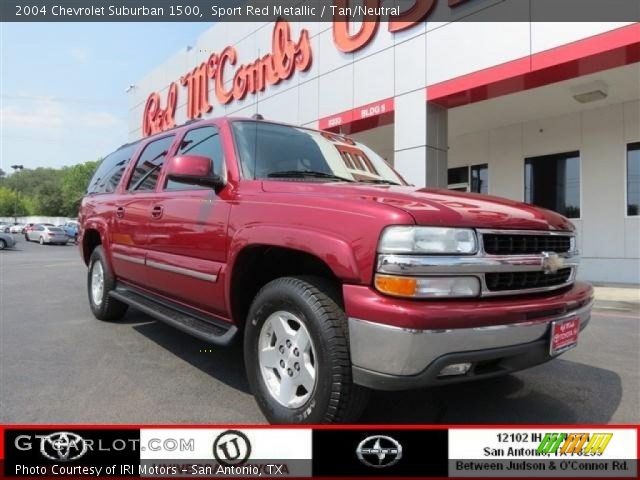 2004 Chevrolet Suburban 1500 in Sport Red Metallic