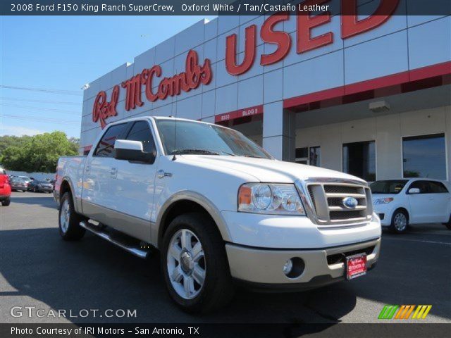 2008 Ford F150 King Ranch SuperCrew in Oxford White