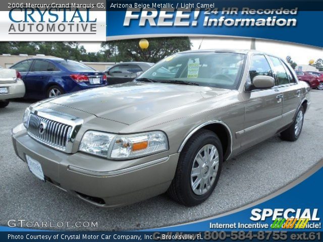 2006 Mercury Grand Marquis GS in Arizona Beige Metallic
