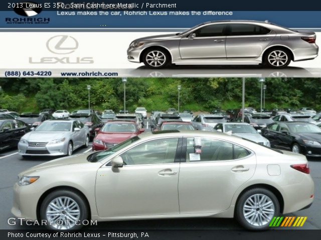 2013 Lexus ES 350 in Satin Cashmere Metallic