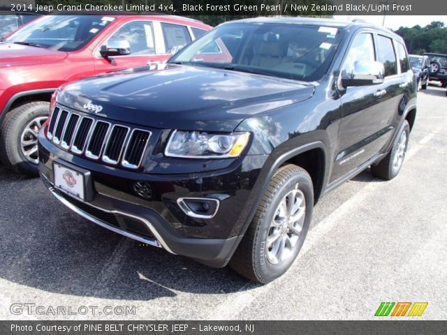 2014 Jeep Grand Cherokee Limited 4x4 in Black Forest Green Pearl