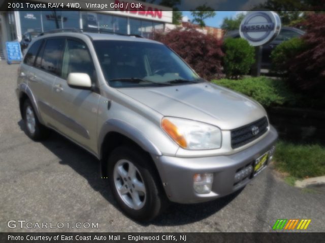 2001 Toyota RAV4 4WD in Vintage Gold