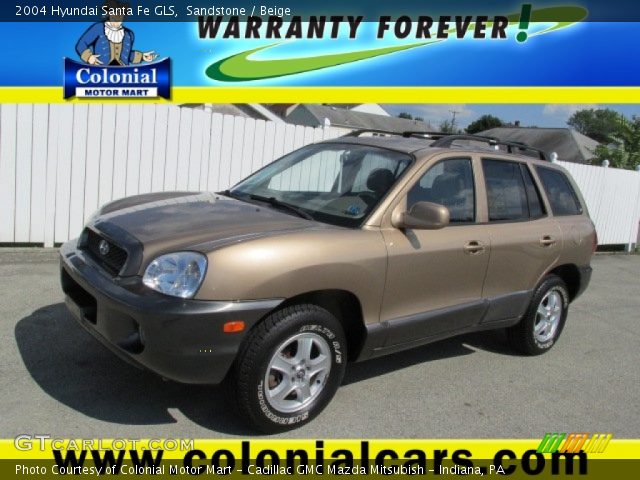 2004 Hyundai Santa Fe GLS in Sandstone