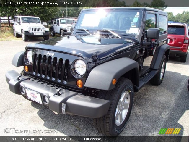 2013 Jeep Wrangler Sport 4x4 in Black