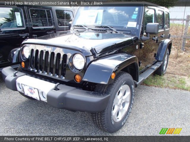2013 Jeep Wrangler Unlimited Sahara 4x4 in Black