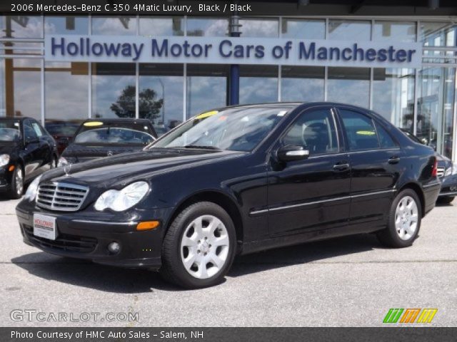 2006 Mercedes-Benz C 350 4Matic Luxury in Black