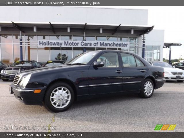2000 Mercedes-Benz E 320 Sedan in Midnight Blue