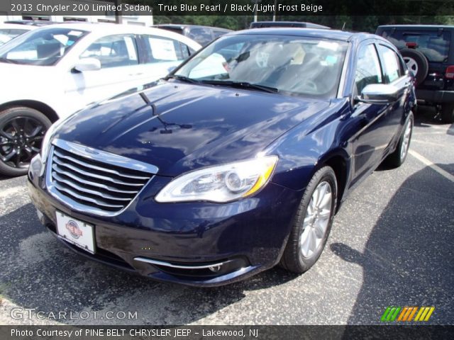 2013 Chrysler 200 Limited Sedan in True Blue Pearl