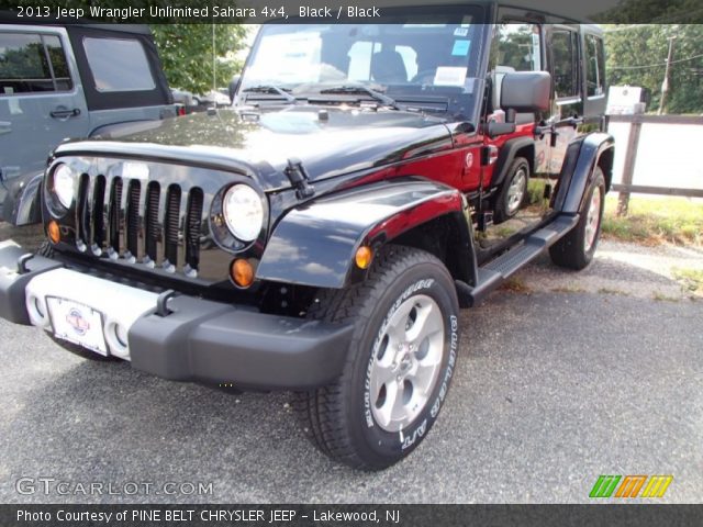 2013 Jeep Wrangler Unlimited Sahara 4x4 in Black