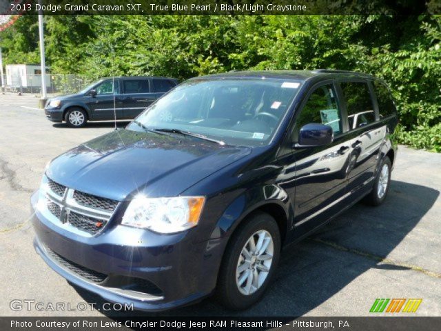 2013 Dodge Grand Caravan SXT in True Blue Pearl